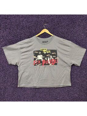 Sex Pistols Anarchy in the U.K. Crop Top Size Extra Large